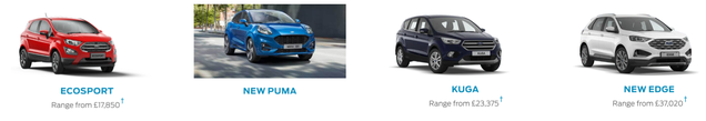 Part of the Ford UK lineup.